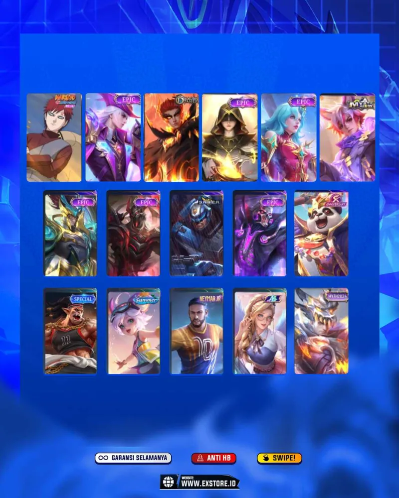 FANNY PACE + BADANG SAIN SEIYA + VALE GAARA + VALIR DRAGON TIMER + KIMMY DRAGON TIMER