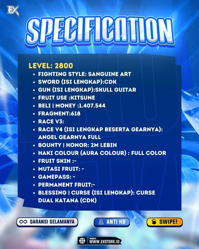 SANGUINE ART + CDK + V4 ANGEL FULL GEAR