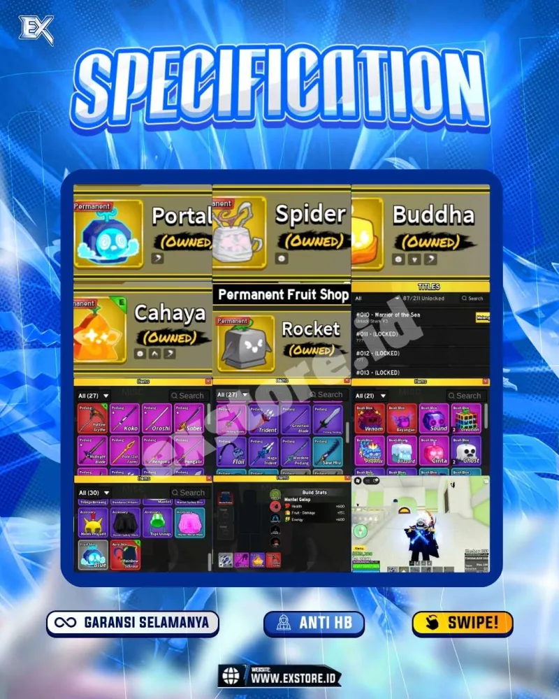 GODHUMAN + PERMANENT PORTAL BUDDHA SPIDER LIGHT