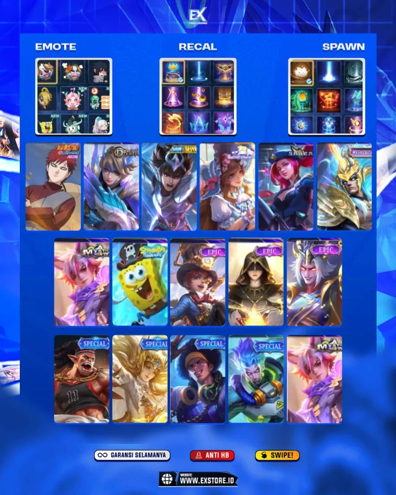 VALE GAARA + BADANG SAIN SEIYA + FLORIN SANRIO + LAYLA SABER