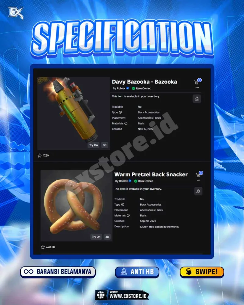 KORBLOX DEATHSPEAKER + LIMITED ACCESSSORIES + BLOXFRUITS