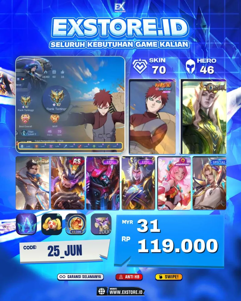 VALE GAARA + POPOL KUPA AS + GROCK EPIC + KUFRA EPIC + ESTES SPECIAL