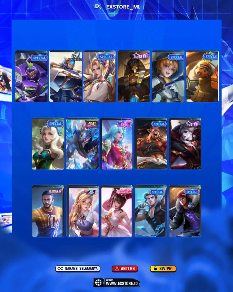 CLAUDE BLAZING + VALE GAARA + HARLEY VENOM + ROGER EPIC + NANA EPIC + FRANCO BLAZING