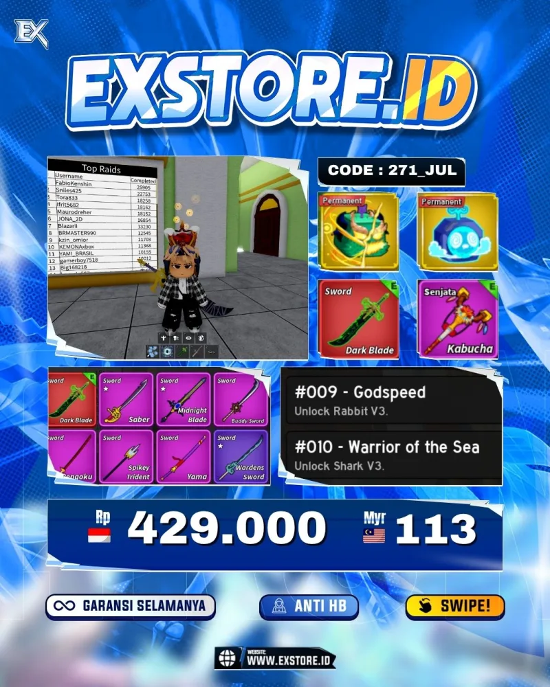 DARK BLADE + PERMANENT DRAGON PORTAL