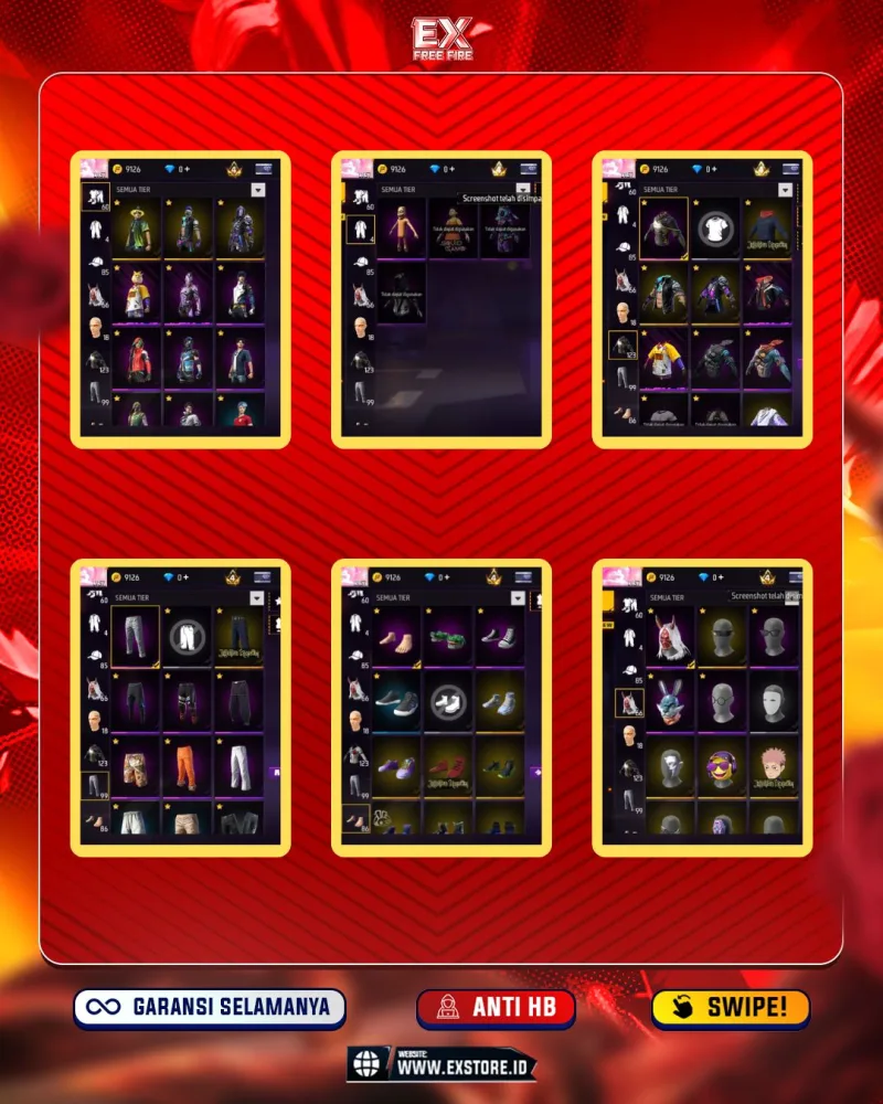 SG TEROMPET + EVO 1  + KEPALA BUDI + VAULT 123