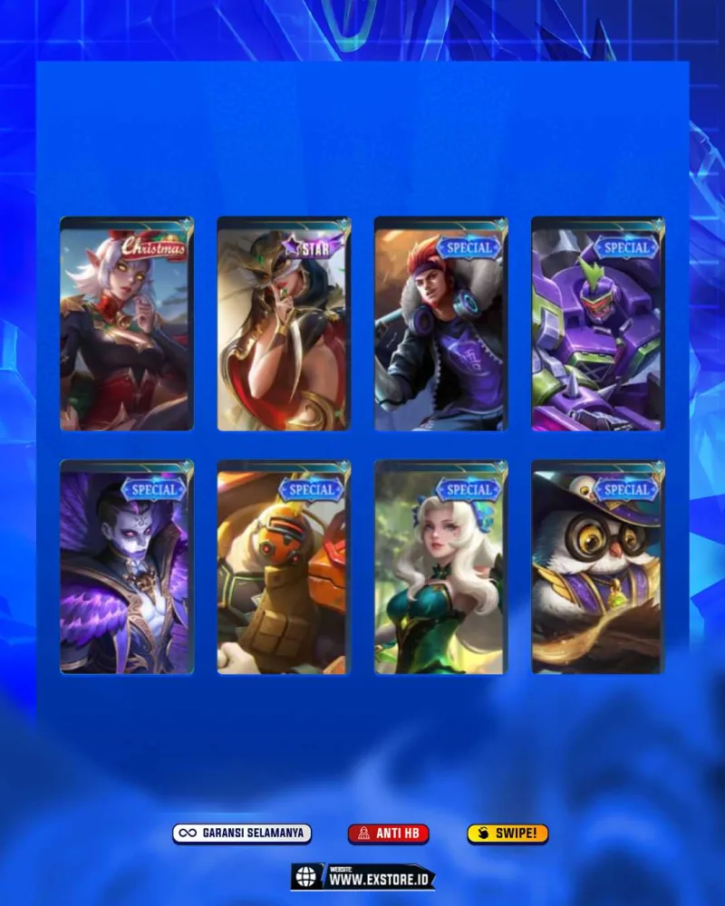 ROGER M3 + Mword + KARINA KOF + FRANCO  + TIGREAL SPECIAL + HARIT 515