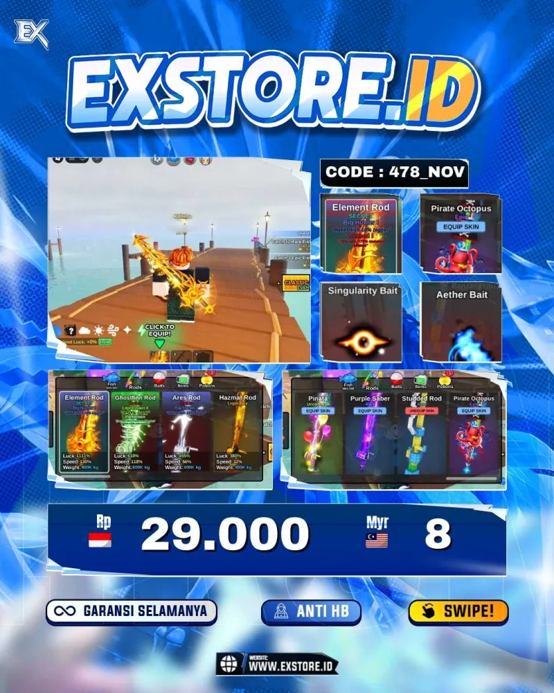 ELEMENT ROD + SINGULARITY BAIT