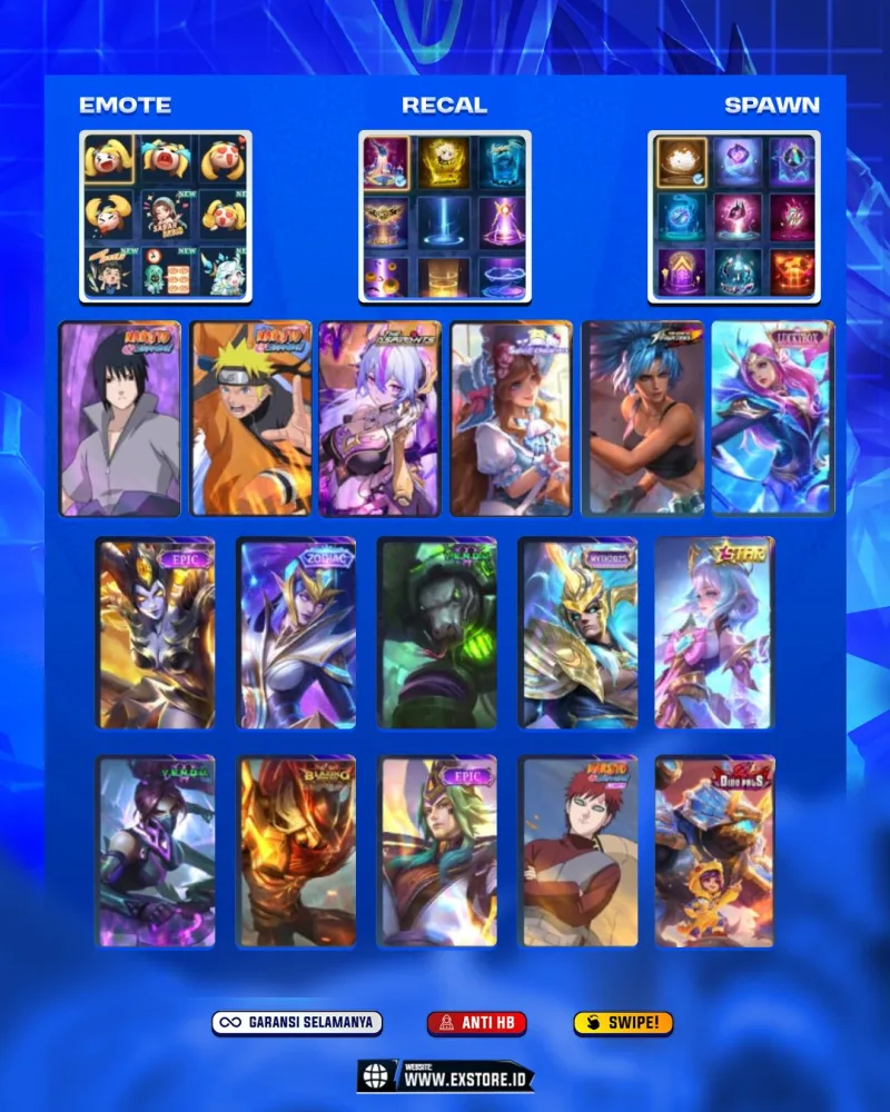 SOYOU SASUKE + VEXANA ASPIRANTS + NARUTO + FLORIN SANRIO + ODATE LUCKYBOX