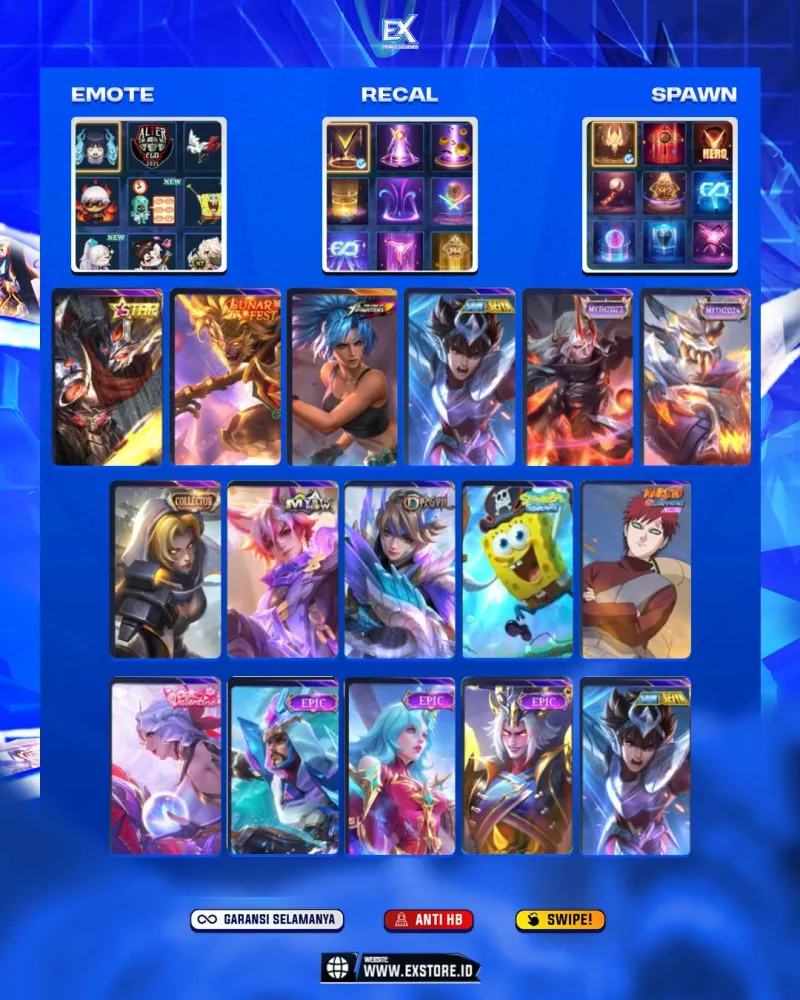 HAYABUSA STAR + SUN LUNAR FEST + KARINA KOF + BADANG SAIN SEIYA + NATALIA COLLECTOR