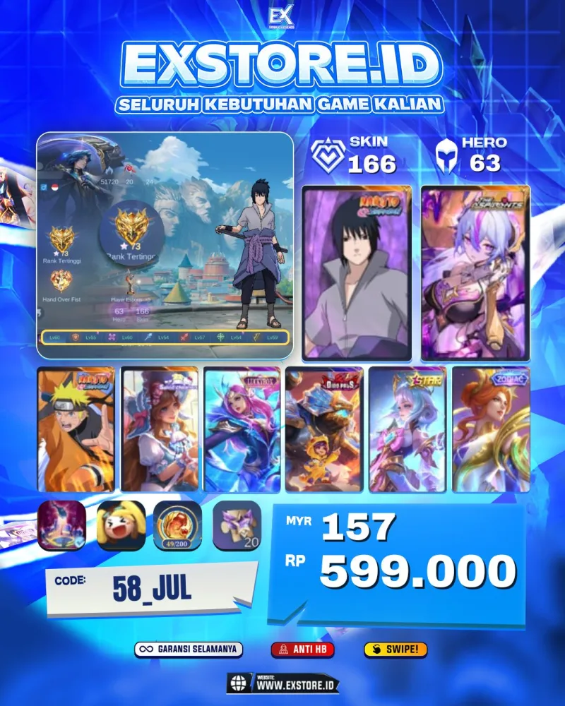 SOYOU SASUKE + VEXANA ASPIRANTS + NARUTO + FLORIN SANRIO + ODATE LUCKYBOX