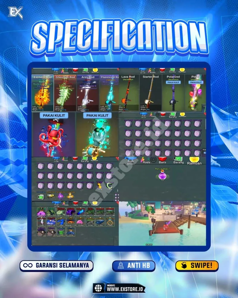 ELEMENT ROD + SINGULARITY BAIT
