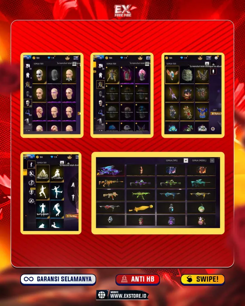 AK DRACO LV4 + VAULT 159 + ANGEL PUTIH