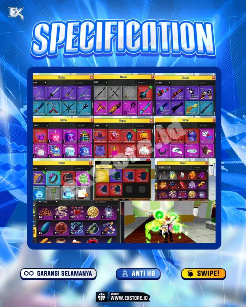SANGUINE ART + PERMANENT DRAGON PORTAL LIGHTNING SOUND BUDDHA ICE + DB CDK TTK HS + V4 CYBORG SHARK