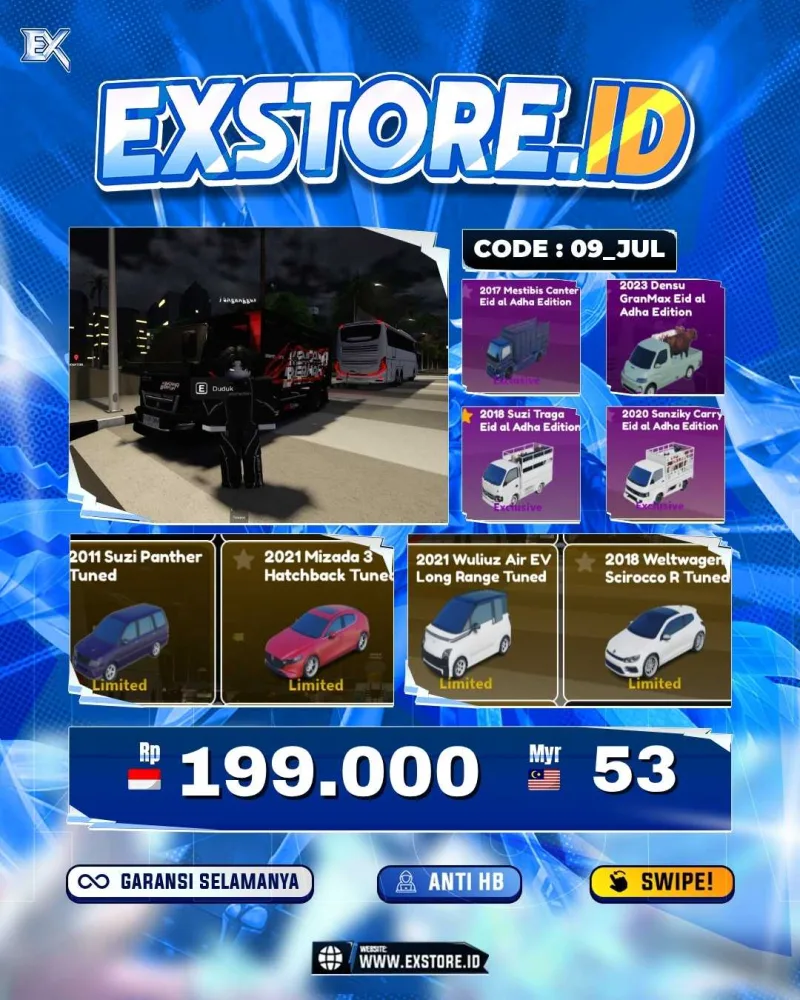 LIMITED CARS 31 + GAMEPASS 5 + DDS 12 LIMITED + GAMEPASS 6
