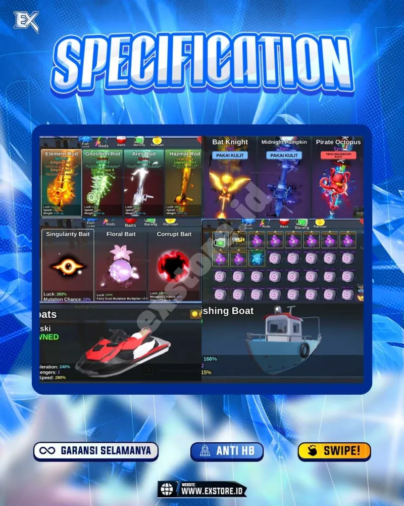 ELEMENT ROD + SINGULARITY BAIT