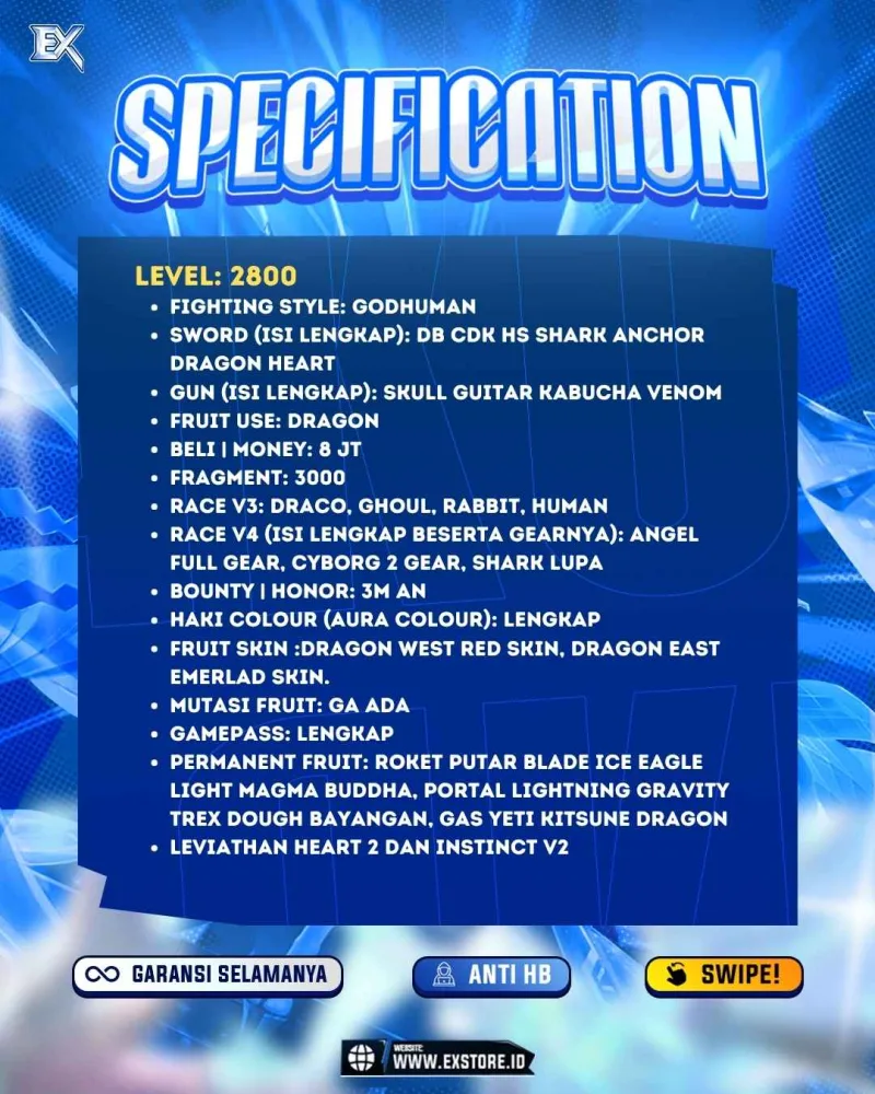PERMANENT DRAGON KITSUNE YETI GAS SHADOW DOUGH TREX GRAVITY LIGHTNING PORTAL BUDDHA MAGMA LIGHT EAGLE ICE BLADE SPIN ROCKET + LEVIATHAN HEART 2 DAN INSTINCT V2