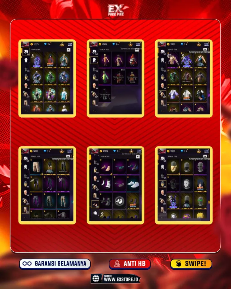 SG EVO LV 7 + VAULT 267 + SG LUMUT + FAMAS EVO LV5 + MP5 LV3