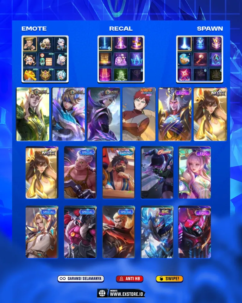 LING DRAGON TIMER + KIMMY DRAGON TIMER +  VALE GARAA + KAGURA EPIC +  KUFRA EPIC
