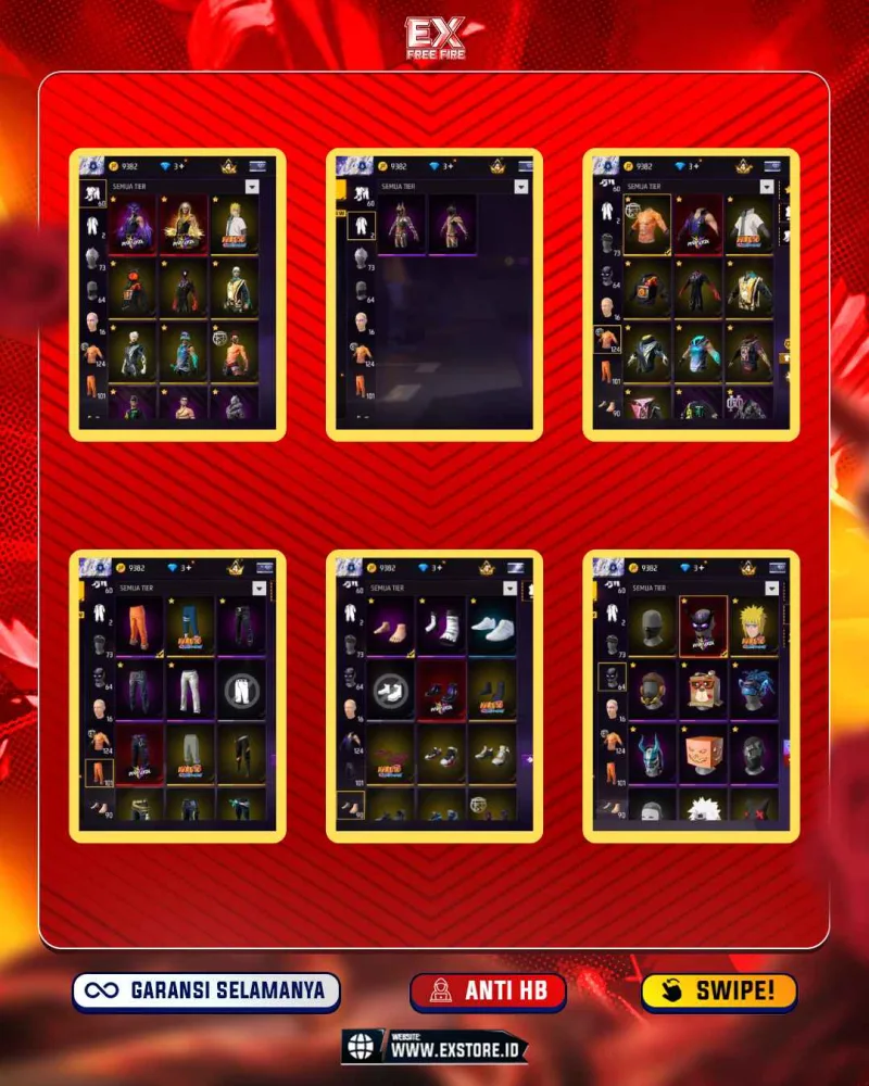 VAULT 124 + EVO 2 MAX 1 + SG GURUN + SG TEROMPET + BUNDLE PARADOX