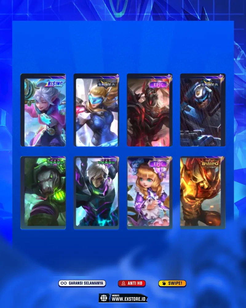 YUZONG PRIME + TIGREAL LIGHTBORN + KARINA KOF + LAYLA BLAZING + GROCK VENOM + ALDOUS BLAZING