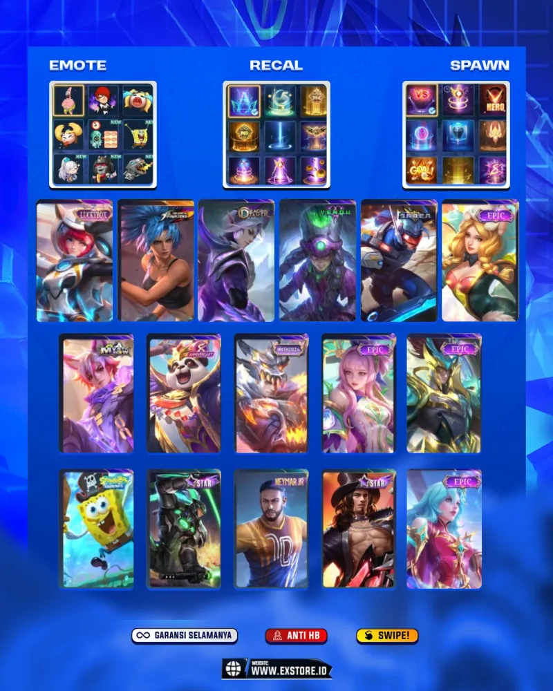 KIMMY LUCKYBOX + KARINA KOF + LING DRAGON TIMER + HARLY EPIC