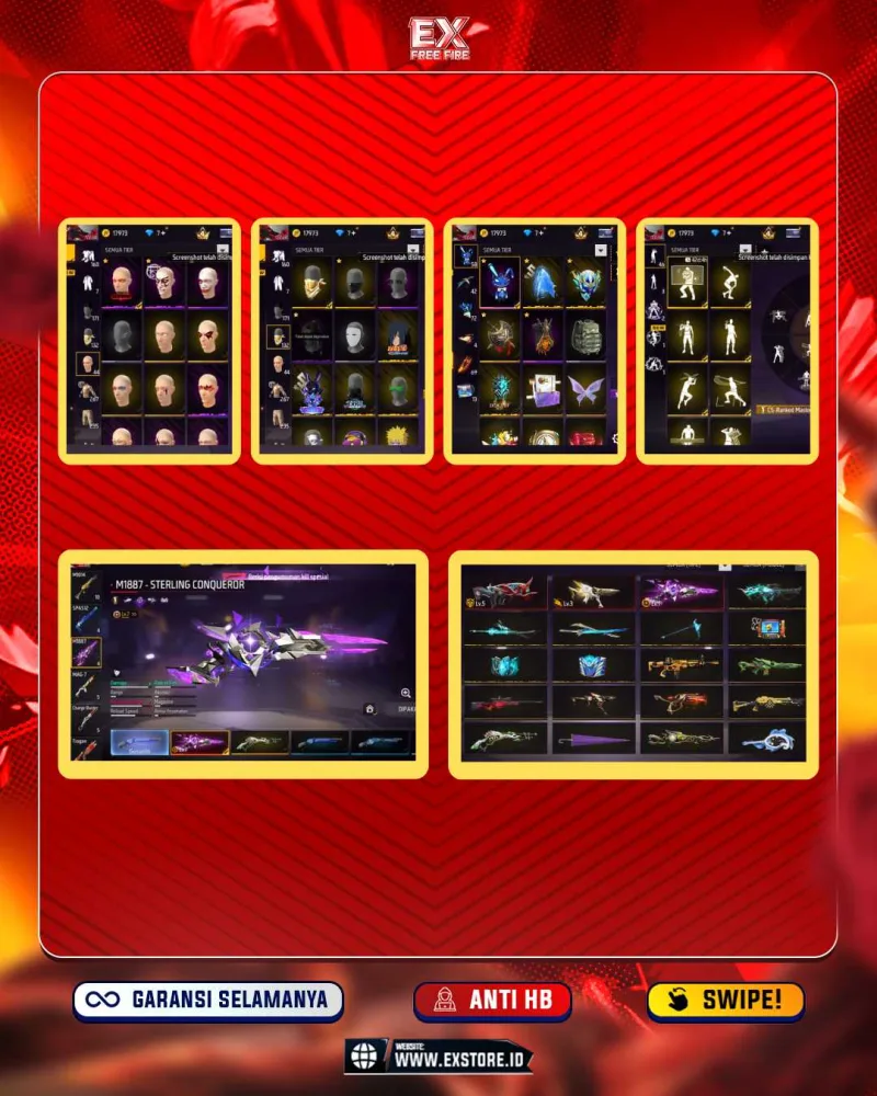 SG EVO LV 7 + VAULT 267 + SG LUMUT + FAMAS EVO LV5 + MP5 LV3
