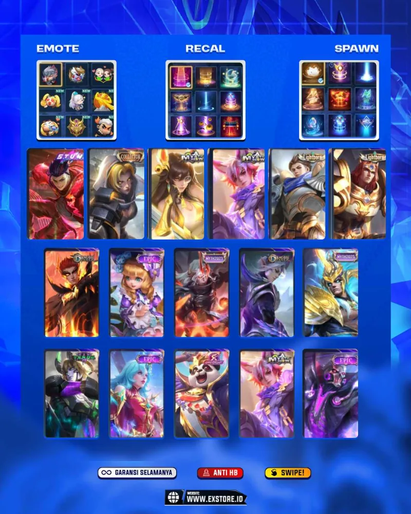 CHOU STUN + ALUCARD LIGHTBORN + LING DRAGON TIMER + DYRROT VENOM + VALIR DRAGON TIMER