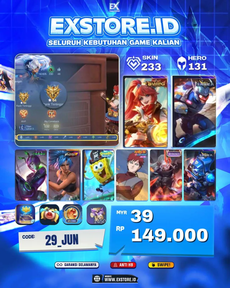 LAYLA BLAZING + SABER SABER + ANGELA VENOM + KARINA KOF + VALE GAARA