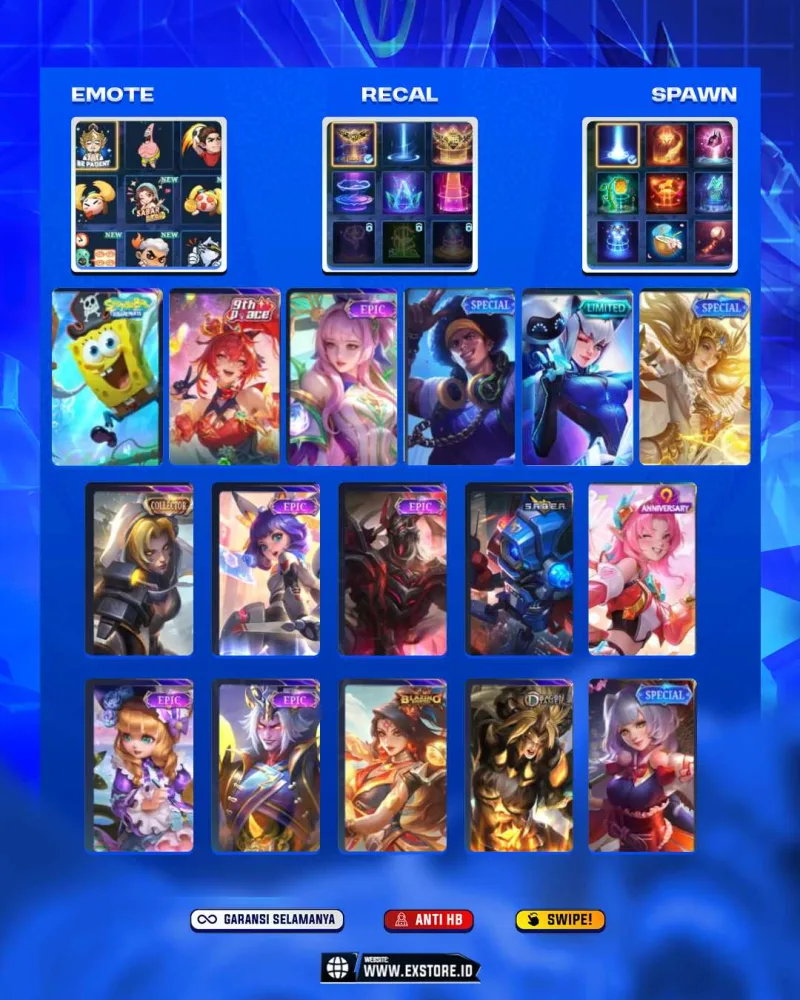 NATALIA COLLECTOR + FANNY PACE + KUFRA EPIC + MOSKOV EPIC +  CHANGE EPIC