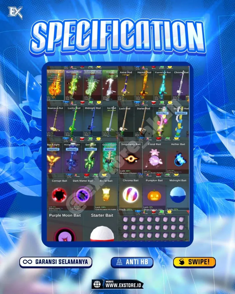 ELEMENT ROD + SINGULARITY BAIT