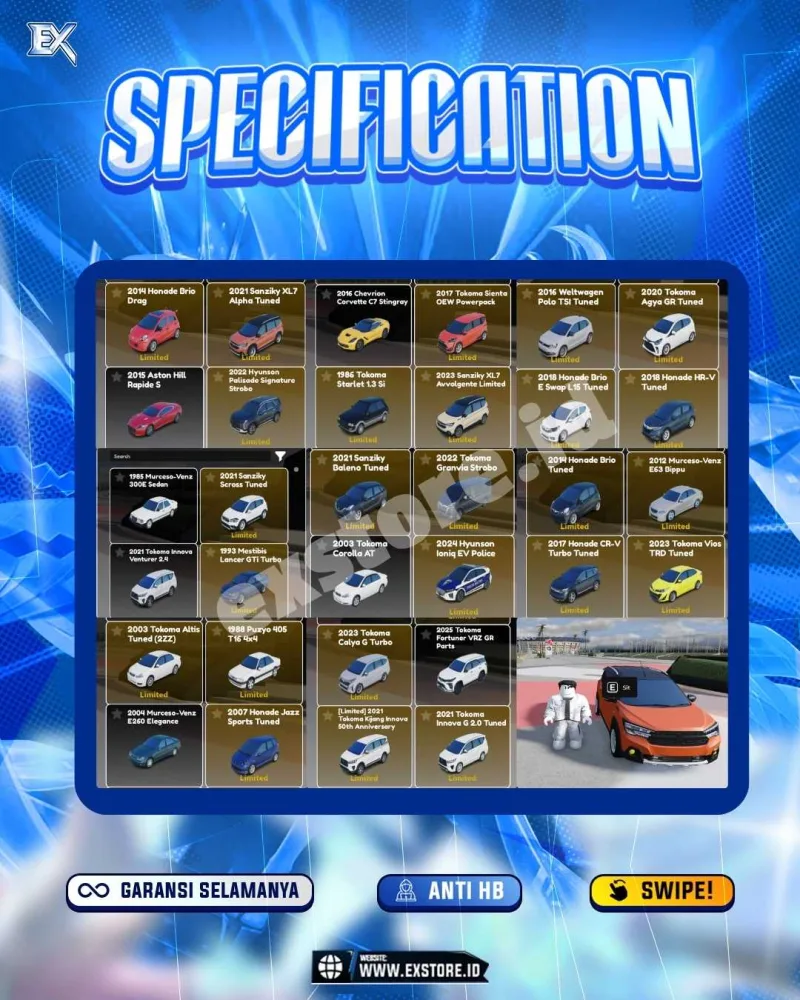 LIMITED CARS 25