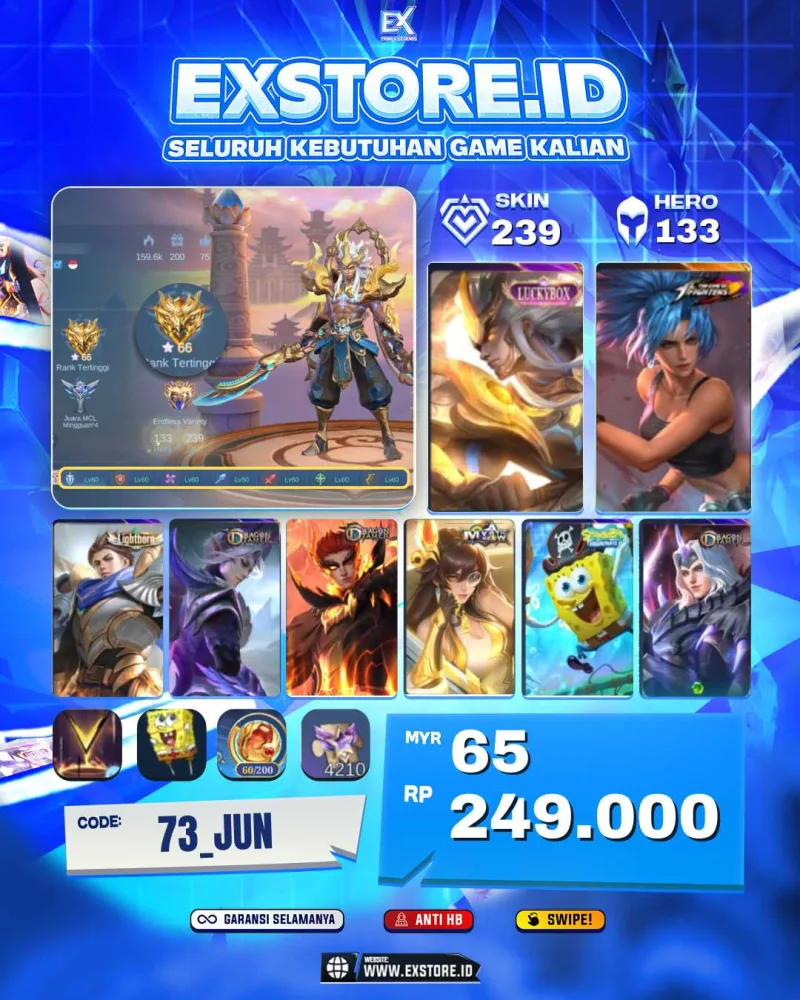 MARTIS LUCKYBOX + KARINA KOF + ALUCARD LIHGTBORN + LING DRAGON TIMER