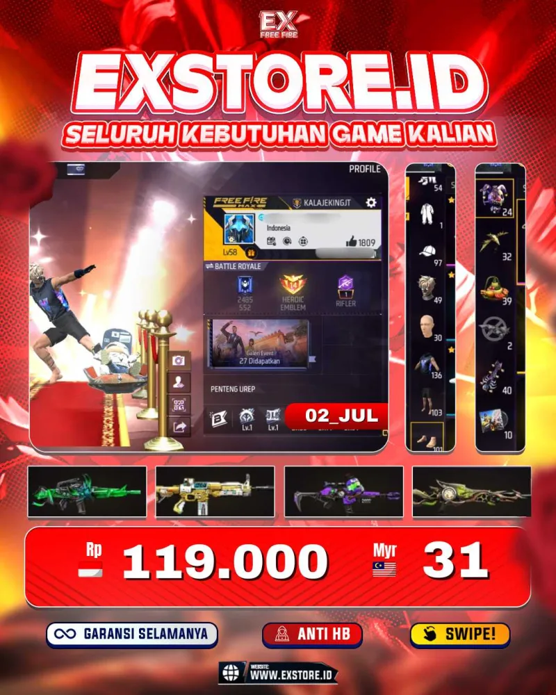 VAULT 136 + ANIMASI KEDATANGAN  + SG MAMBA