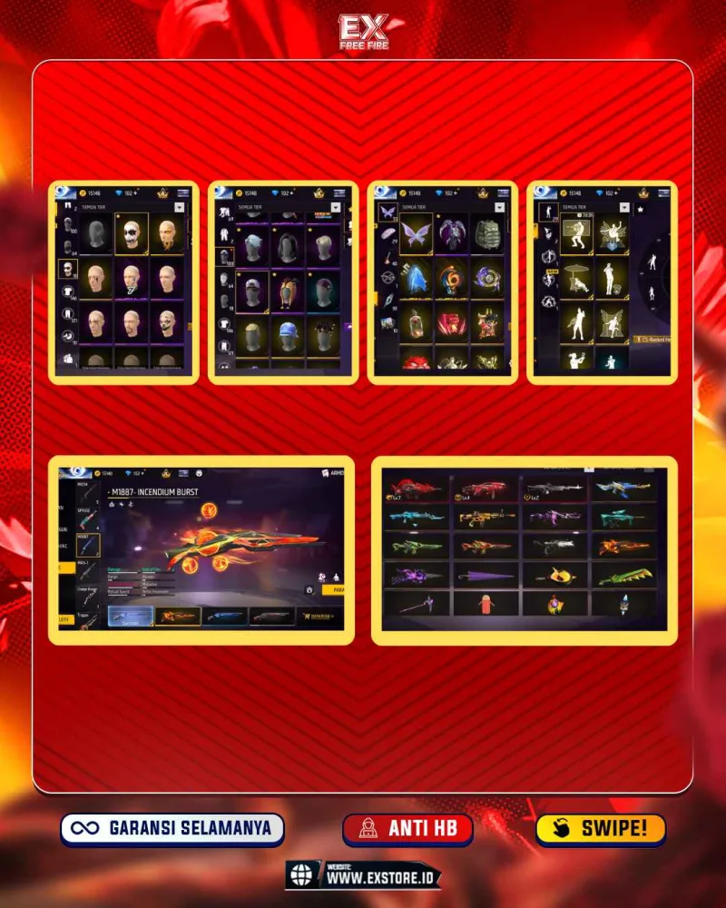 SG METEOR + BUNDLE JJK + MAX SCAR  +  VAULT 146 + V JOKER + JORDAN