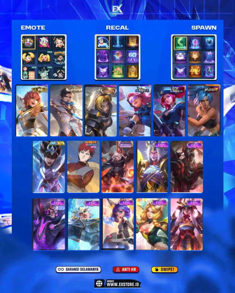 BETRIX PRIME + KARINA KOF +  NATALIA COLLECTOR +  BADANG SAIN SEIYA