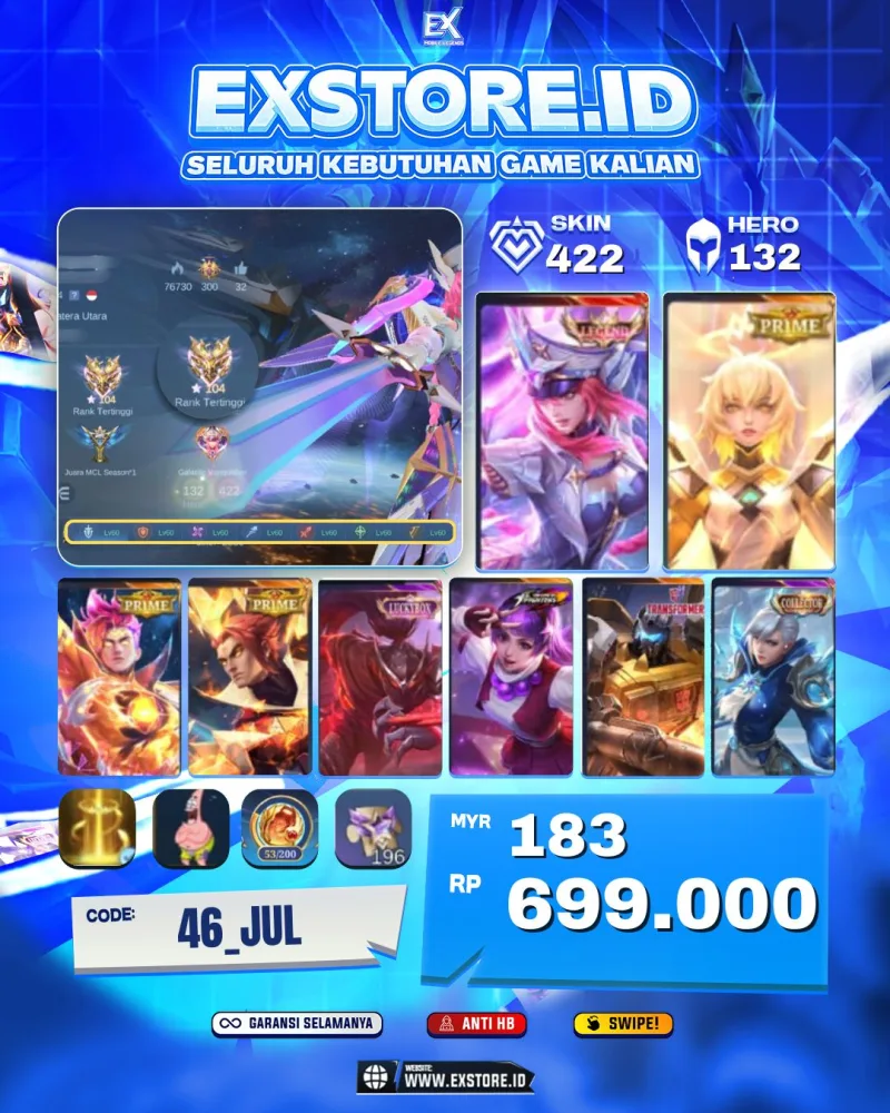 FREYA LEGEND + BETRIX PRIME + CLAUDE PRIME + YU ZHONG PRIME