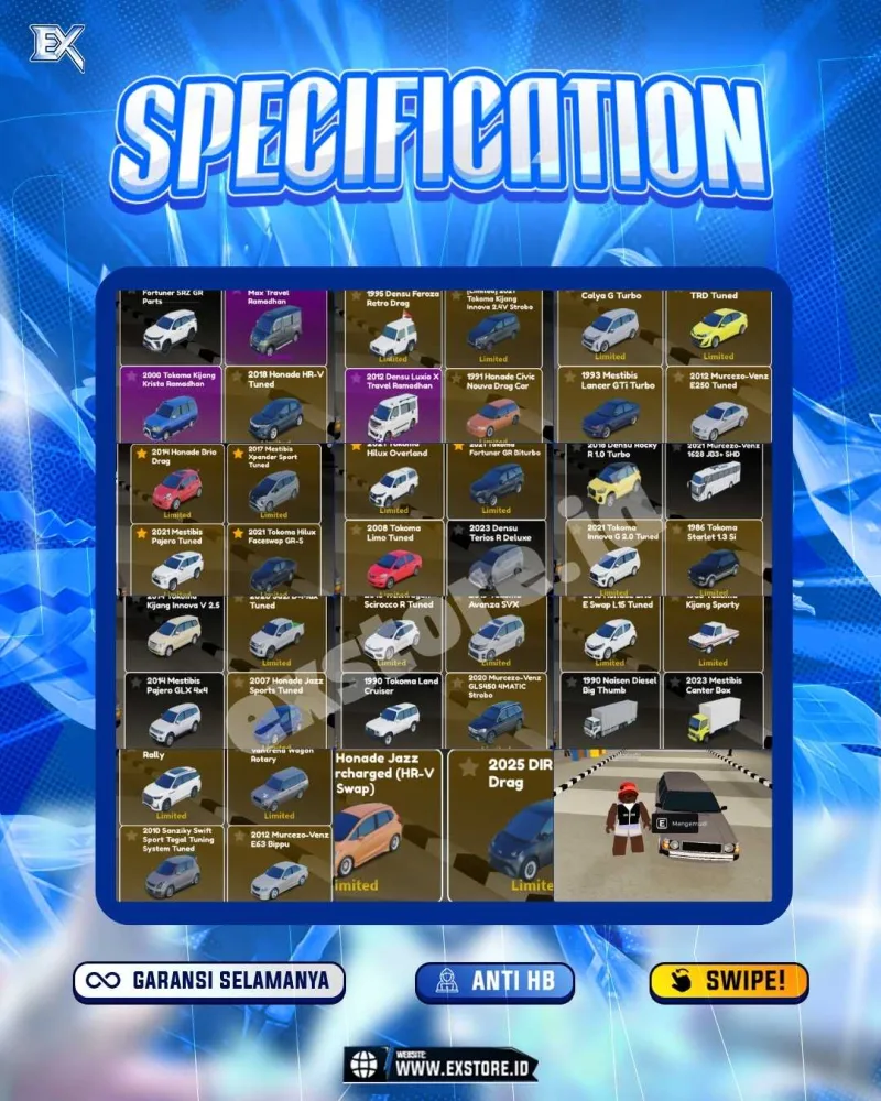 LIMITED CARS 33
