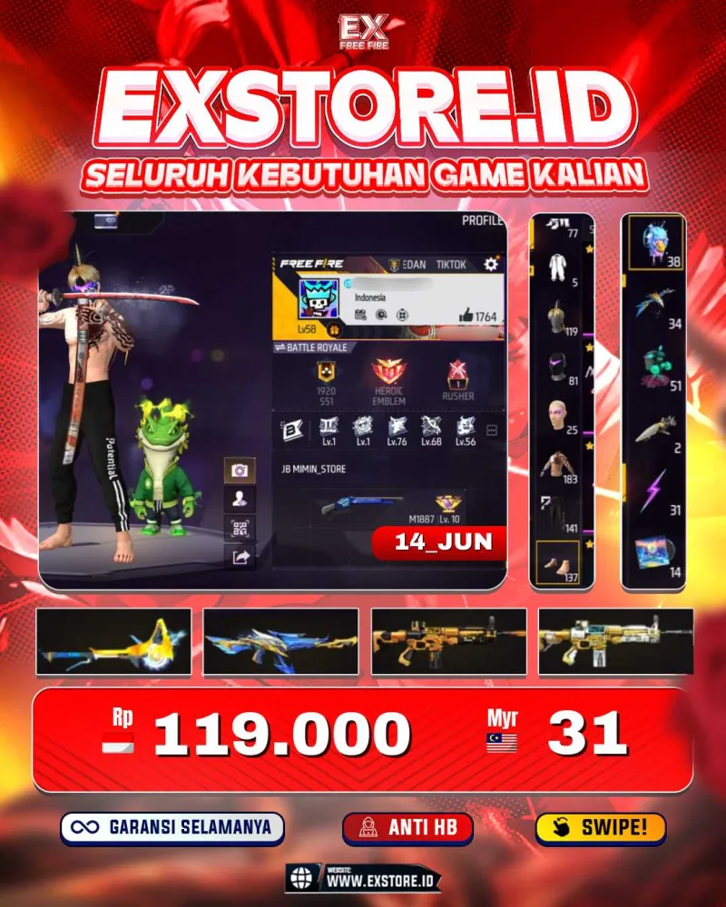 VAULT 183 + BUNDLE JIRAYA + SENDAL