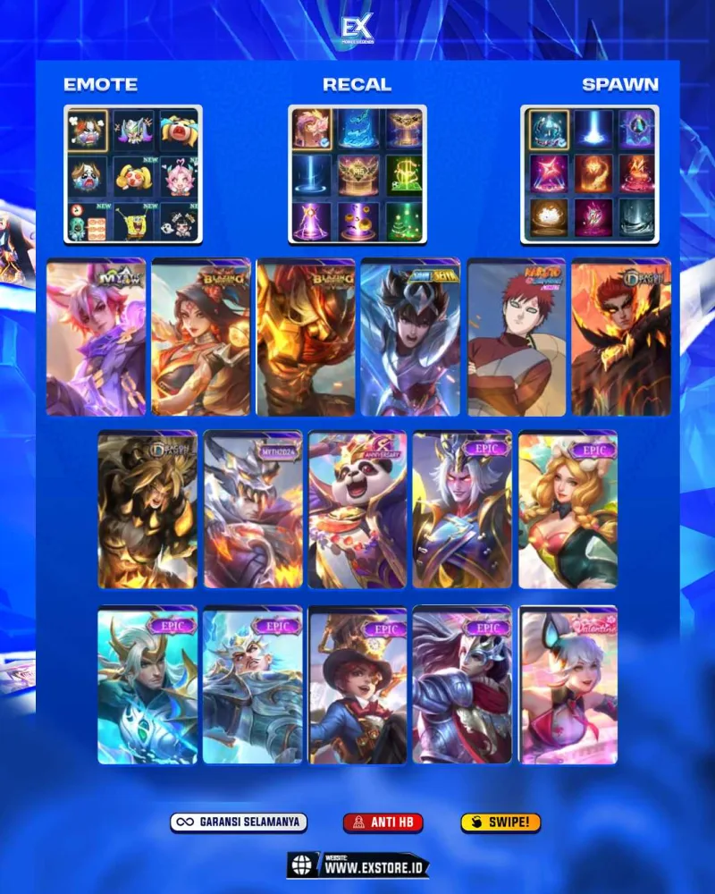 FANNY VALENTINE + JULIAN MYATIK + BADANG SAIN SEIYA + VALE GAARA + VALIR DRAGON TAMER