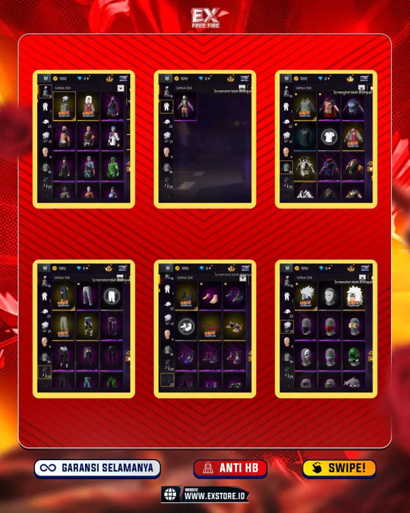 BUNDLE KAKASHI + VAULT 36 + SG MAMBA
