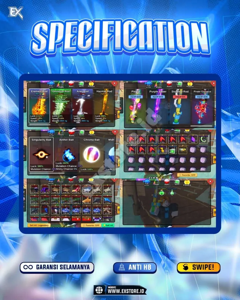 ELEMENT ROD + SINGULARITY BAIT