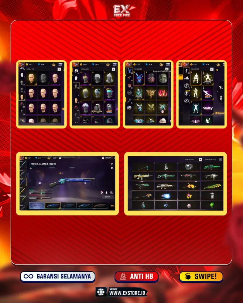 VAULT 124 + SG MAMBA + SKIN TANGAN TINJU ON