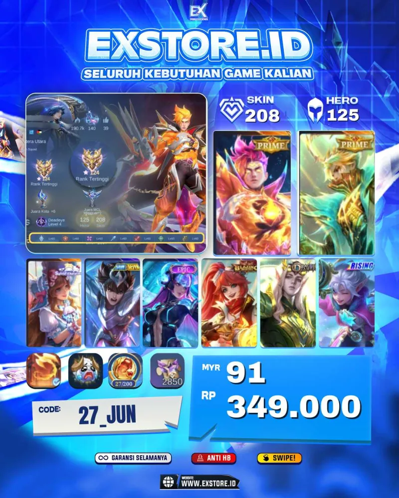 CLAUDE PRIME + GRANGER PRIME + BADANG SAIN SEIYA + FLORIN SANRIO + SELENA EPIC + LAYLA BLAZING
