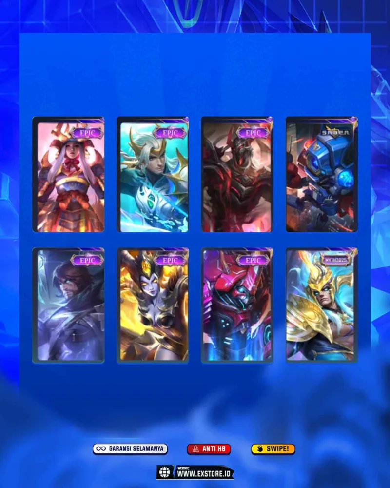 FANNY ASPIRANTS + SUYOU SASUKE + AURORA KOF +VALIR KOF + LING NEOBEATS +  VALIR COLLECTOR + KUFRA COLLECTOR
