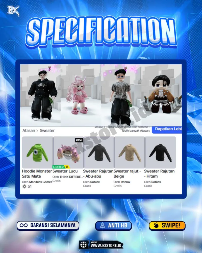 AVATAR ACCOUNT + DDS