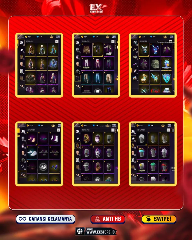 JENGOT BNL KW + ANGEL UNGGU  + SG TEROMPET + VAULT 141 + BUNDEL PUMA