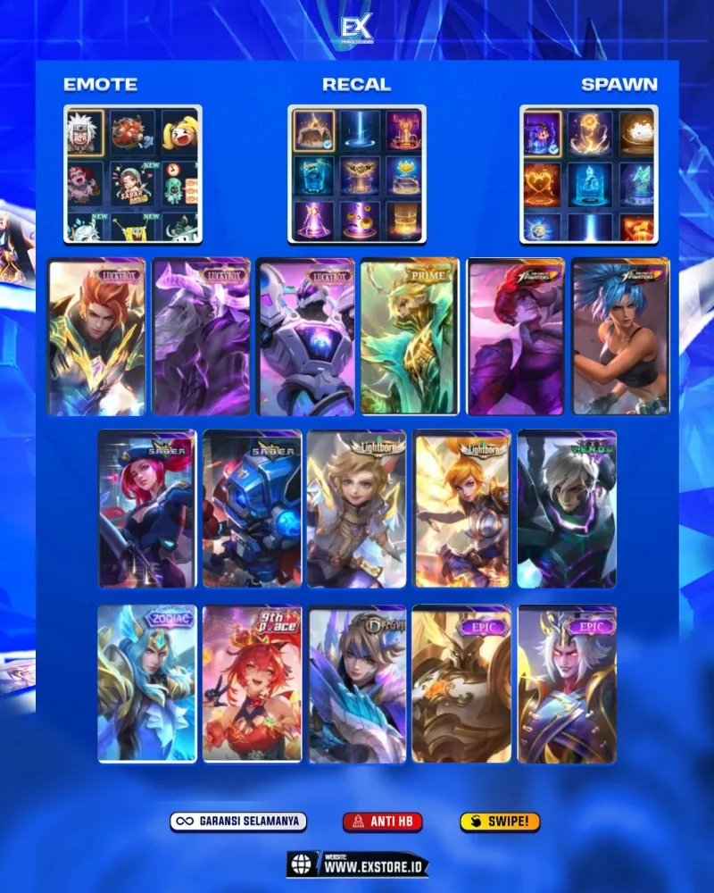 CLAUDE LUCKYBOX + MOSKOV LUCKYBOX + URANUS LUCKYBOX + GRANGER PRIME + CHOU KOF