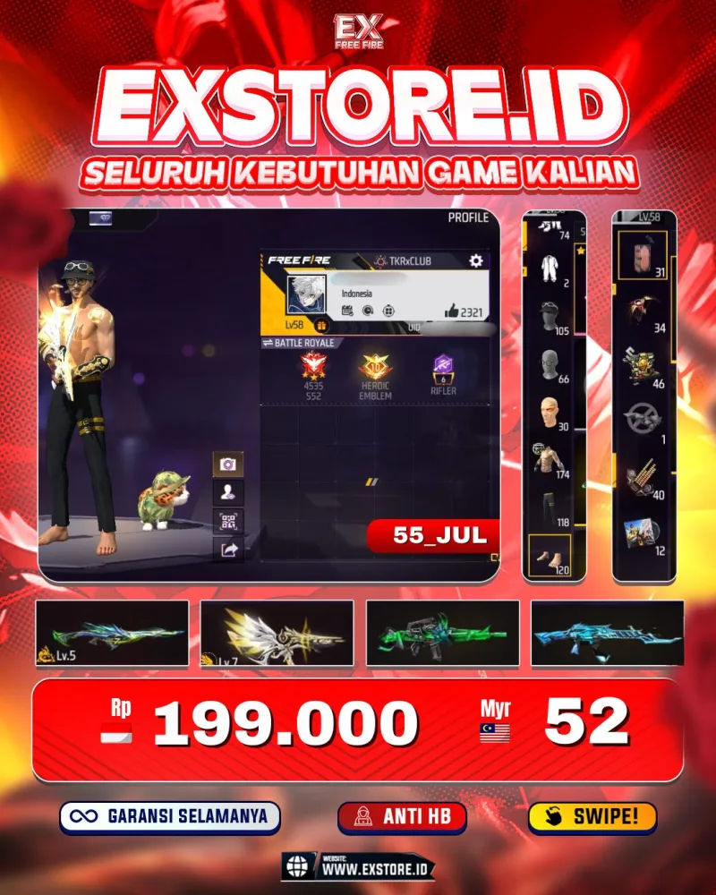 VAULT 174 + MAX 1 + EVO 2 + SG MAMBA + SG BUNNY