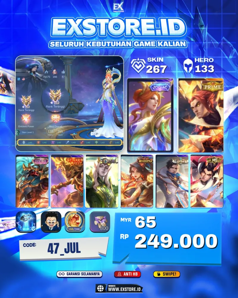 AURORA ZODIAC + YU ZHONG PRIME +  ALPA LUCKYBOX + SUN LUNAR + GRANGER LIGHTBORN