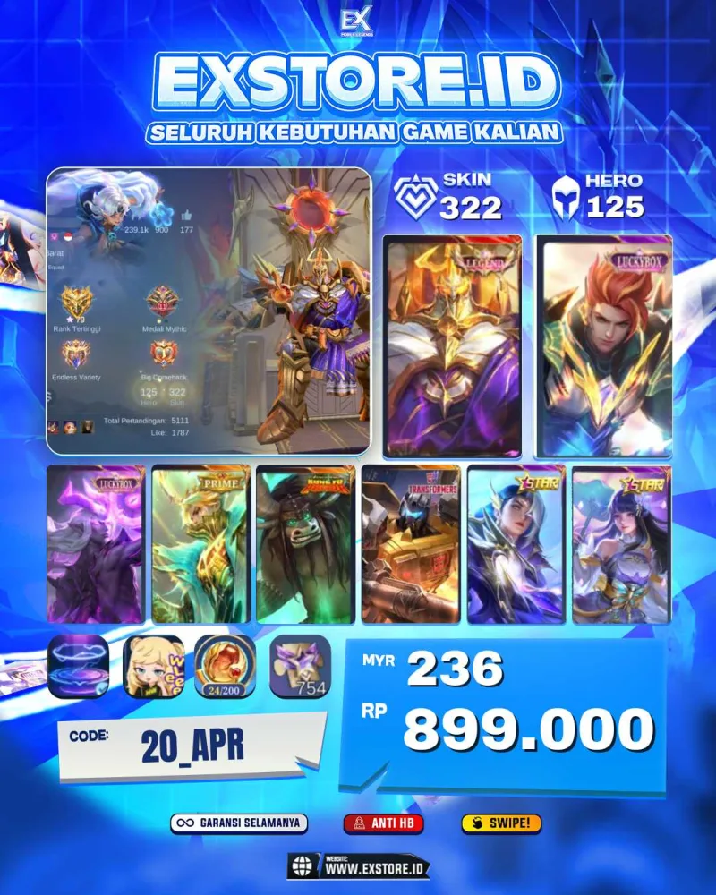 JHONSON LEGEND + CALAUDE LUCKYBOX + GRENGER PRIME